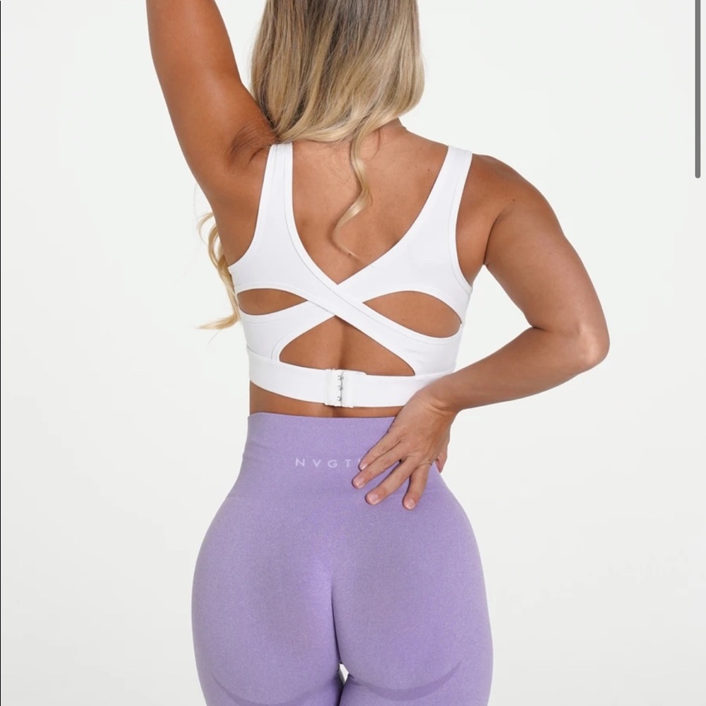 White Allure bra